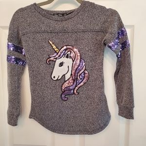Sequined Unicorn Sweater